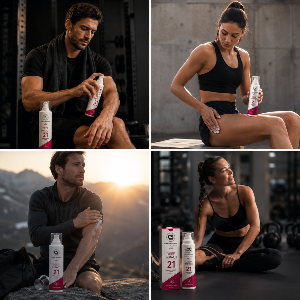 Deep Impact 21 Muscle Sport Lotion