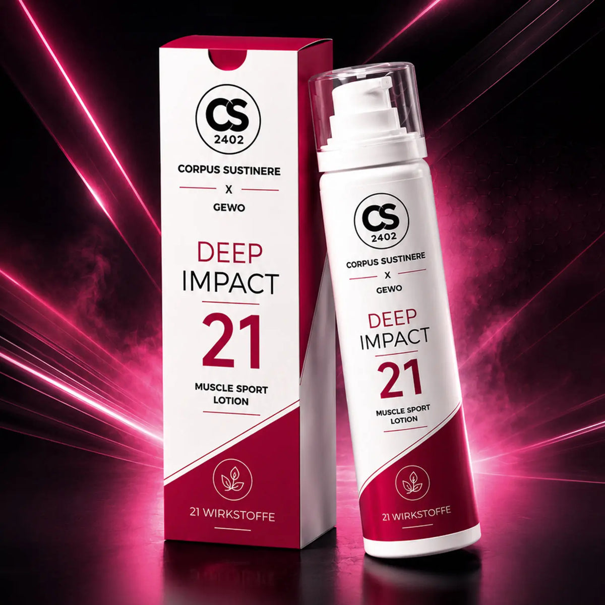 Deep Impact 21 Muscle Sport Lotion
